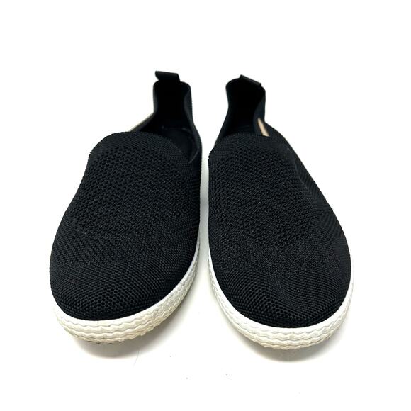 Tommy Bahama Size 10 Slip-On‎ Deck Comfort Shoes Black with White Sole - Picture 2 of 7